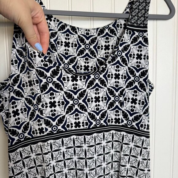 Tommy Bahama Tropical Terrazza maxi dress sleeveless built in support small I14 - Picture 4 of 6